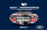 RSU - INGENIERÍA · E-mail: ingenieria_ucvtrujillo@ucv.edu.pe El objetivo de nuestra revista es impulsar la difusión y conocimiento acerca de las activida-des en favor de la sociedad