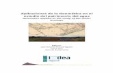 Geomatics applied to the study of the water heritage · que ofrece la aplicación de la Geomática en los recursos patrimoniales del agua, el tema monográfico que presenta el número