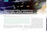 Demografia històrica de l’illa d’El Hierro l’illa d'El Hierro · Per què estudiar la població humana d’una illa? Una illa és un sis - tema aïllat que té esmorteïdes