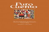 PURO CUENTO - Hispanic Studies Department · esperando el alba… Bolígrafo: maestro cuentista. Nos transportas a mundos de sueños, desde cielos estrellados y tempestades, montañas