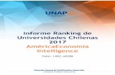Informe Ranking de Universidades Chilenas 2017 ... - unap.cl de informes y estudios... · 32 47,1 18,3 51,7 45 25,4 65,6 45,4 90,9 Índice de Calidad: 41,29 La universidad Arturo