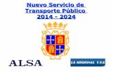 Nuevo Servicio de Transporte Público 2014 - 2024 · situado en la parte sur, ofreciendo un transporte rápido y de calidad para los estudiantes. Cabe destacar también del recorrido