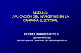 MODULO: APLICACIÓN DEL MARKETING EN LA CAMPAÑA … · 2017-05-16 · POSICIONAMIENTO El marketing actual se está convirtiendo en una batalla basada más en la posesión de información
