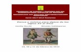 Danza y música para danza de los siglos XV al XVII...Danza y música para danza de los siglos XV al XVII Cecilia Nocilli Universidad de Valladolid Escuela Superior de Arte Dramático