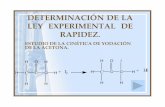 DETERMINACIÓN DE LA LEY EXPERIMENTAL DE RAPIDEZ.depa.fquim.unam.mx/amyd//archivero/cineticapractica7... · 2012-05-10 · III. PROBLEMA Determinar la ley experimental de rapidez