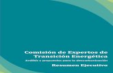 Comisión de Expertos de Transición Energética · de energía primaria, respecto al que se mide el objetivo de ahorro energético. Además, un elemento muy relevante para la transición