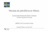 Mercado de petrolíferos en México - Comisión …cre.gob.mx/documento/6528.pdfü El precio de VPM (precio Pemex) es independiente de si se tiene o no franquicia Pemex o del tipo