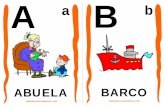 ABUELA BARCO - EducacionInicial.Com · a abuela  a b barco  b. c cocodrilo  c d dinosaurio  d