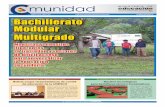 Bolivia, 2016 – Año 6 - No. 1 Publicación mensual del Ministerio … · 2019-02-21 · Bolivia, 2016 – Año 6 ... docentes que participan de este programa son maestros itinerantes,