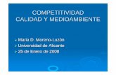 COMPETITIVIDAD CALIDAD Y MEDIOAMBIENTE · una guía para la realización de auditorías y para la formación de auditores ISO 19011:2002. Directrices para la auditoría de sistemas