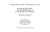 Programació Tesela Lengua Valenciana i Literatura …oupe.es/es/mas-areas-educacion/bachillerato/valencia... · Web viewEl quadern gris: crònica de la formació humana i literària