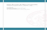 Guía docente de Macroeconomía - UVa · Guía docente de Macroeconomía (programa conjunto RR.LL. y RR.HH. + ADE) Universidad de Valladolid 1 Asignatura Macroeconomía Materia Análisis