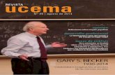 GARY S. BECKER - UCEMA · 2014-08-15 · Parafraseando a un gran filósofo, Zygmunt Bauman, hoy todo lo sólido se desvanece en el aire. Esta es la principal característica positiva