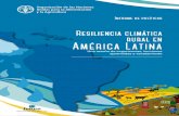 Resiliencia climática rural en América Latina · FAO and Fundación Futuro Latinoamericano. 2019. Resiliencia climática rural en América Latina, Una reseña de experiencias, lecciones