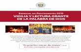 Especial de Pentecostés 2019 VIGILIA Y LECTURA ORANTE DE LA …maria.uc.cl/arzobispado/site/artic/20190514/asocfile/... · 2019-05-14 · 4 INTRODUCCIÓN Queridos hermanos y hermanas,