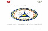 PROGRAMA ESTATAL DE PROTECCION CIVIL JALISCO 2018 · Protección Civil y Bomberos ya que independientemente de las funciones de consultoría que ejerce el Consejo Estatal de Protección