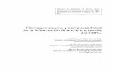 Homogenización y comparabilidad de la información ...bibliotecadigital.udea.edu.co/bitstream/10495/10765/1/ZamarraJulian... · Para el consorcio XBRL International (2001), el XBRL