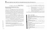 NFORMACIÓN FARMACOLÓGICAhist.library.paho.org/Spanish/BOL/v112n4p350.pdf · calidad de los medicamentos”. A partir de la entrada en vigor de este Código, la Secretarfa de Salud