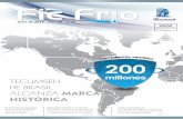 TECUMSEH DE BRASIL ALCANZA MARCA HISTÓRICA · distribuidos a más de 60 países en todo el mundo C on una trayectoria sólida y destaque en el mercado mundial, Tecumseh está conmemorando
