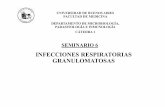 INFECCIONES RESPIRATORIAS GRANULOMATOSAS 6-2019.pdf · infecciones respiratorias granulomatosas universidad de buenos aires facultad de medicina departamento de microbiologÍa, parasitologÍa