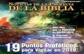 NOTICIAS DE PROFECÍA DE LA BIBLIA · La profecía cumplida es parte de la prueba de que Dios existe y que debe ser real para su vida ¡TODOS LOS DÍAS! Entre 1/5 y 1/3 de la Biblia