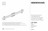 LIP 6001 - Heidenhain...LIP 6001 10/2017 ˜˜˜˚˛˝˙ˆ˝ˇ˛˘˙ˇ˚ˆ˝ ˆ ˝ˇ ˘ ˙ ˇ Instrucciones de montaje Tener en cuenta las instrucciones suministradas por separado para