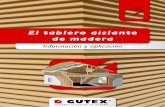 El tablero aislante de madera · 2019-04-26 · el EMAS II (reglamento Eco-Audit EU ) ... de las perforaciones por clavos para que pueda funcionar como cubierta provisional durante