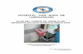 HOSPITAL SAN JUAN DE LURIGANCHO · 2018-03-01 · Transporte y Disposición Final de los residuos” que realizan las empresas prestadoras de servicios de residuos sólidos, EPS-RS,