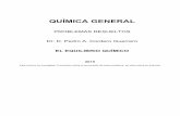 PROBLEMAS RESUELTOS Dr. D. Pedro A. Cordero Guerrero · PROBLEMAS RESUELTOS DE QUÍMICA GENERAL EL EQUILIBRIO QUÍMICO - 3 de 72 ENUNCIADOS DE PROBLEMAS RESUELTOS SOBRE EQUILIBRIOS
