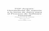PSP Acquire: Herramienta de soporte a la toma de datos ...PSP Acquire: Herramienta de soporte a la toma de datos para el Proceso de Software Personal Página 13 Alcance: El Sistema