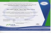 ISO 9001:2015 - NTC ISO 9001:2015 - Proteger IPS 9001_2008 PROTEGERIPS.pdf · ISO 9001:2015 - NTC ISO 9001:2015 La empresa realiza las siguientes actividades: The company developes