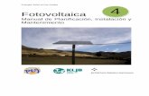 Manual de Planificación, Instalación y Mantenimiento · Energía Solar en los Andes Fotovoltaico N° 4 Asociación Religiosa Programas de ... el 33.5% solo tiene una habitación,