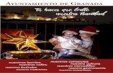 ACTIVIDADES EN LA CALLE NAVIDAD - Granada Turismo · 2018-12-13 · ACTIVIDADES EN LA CALLE NAVIDAD ACTIVIDADES CULTURALES NAVIDAD Espectáculo de luz y sonido Plaza del Carmen Del