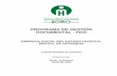 PROGRAMA DE GESTIÓN DOCUMENTAL - PGD de gestión documental.pdfDando cumplimiento al artículo 21 de la Ley 594 de 2000, Ley General de Archivos para Colombia, Decreto 2609 de 2012,