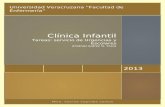 Clínica Infantil - Universidad Veracruzana · Web viewEl área de urgencias pediátricas es donde se tiene en primer contacto con el paciente pediátrico, de 0 a 16 años cumplidos,