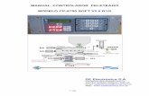 MANUAL CONTROLADOR PELETEADO MODELO CP-8700 SOFT … CP8700... · • Nota:Todas las funciones de control sobre corriente activas. AUTO LOCAL Modo de trabajo automático, utiliza