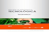 “BIOETANOL” · bioalcoholes: etanol y butanol (SENER-CONACYT, 2015). El Clúster propone consolidar y transferir en corto plazo tecnologías para la producción industrial de
