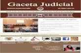 Gaceta JudicialGaceta Judicial · 2018-10-31 · Gaceta JudicialGaceta Judicial Magistrado Armando Villanueva Mendoza Presidente del Supremo Tribunal de Justicia y del Consejo de