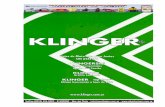 Klinger - Arrolladorarrollador.com.ar/Materiales_de_Juntas/Klinger.pdf · Densidad ( 'del grofito) Compresión Klinger 23'C/50 Mpa. el material quimicamente resistente al fluido y