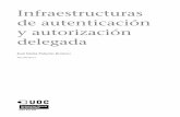 de autenticación Infraestructuras y autorización delegadaopenaccess.uoc.edu/webapps/o2/bitstream/10609/49101/5... · 2017-12-14 · Infraestructuras de autenticación y autorización