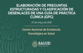 Presentación de PowerPoint · Lectura crítica de la evidencia clínica. Barcelona: Elsevier; 2015. p. 21-34. Elaboración de preguntas estructuradas y clasificación de desenlaces