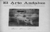 El Arte Andaluz - CORE · 2018-07-11 · i EL ARTE ANDALUZ 9H se presentó al director, el cual la admitió en el coro, sin saber una función, y, lo que es más, sin nociones de