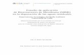 Estudio de aplicaciónde Biorreactores de …...Estudio de aplicación de Biorreactores de Membrana en la depuración de las aguas residuales 3 consistente en un digestor anaeróbico