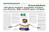 La entrevista de la semana Por Jorge joto@aragon ... · La entrevista de la semana. Por. abobed@aragon.elperiodico.com «El Zaragoza fichaba como si fuese un nuevo rico» Sergio .