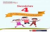 Sesión 4 - Ministerio de Educación del Perú | Minedu · Al ritmo de la música ... Ahora pide a los estudiantes que seleccionen un fragmento de la música de su preferencia (salsa,
