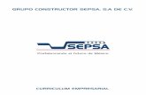 GRUPO CONSTRUCTOR SEPSA, S.A DE C.V. · PALACIO DE JUSTICIA MORELOS Diseño, Proyecto, Fabricación, Transporte y Montaje de estructura totalmente Prefabricada de 5 niveles y ...