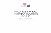 MEMORIA DE ACTIVIDADES 2017 · correspondente de Infocop e coordinador da Sección de PTO. Alejandra Isabel Fernández Rodríguez (G-1540), vogal (a partir do 10 de xaneiro). Coordinadora