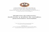 UNIVERSIDAD DE MURCIA FACULTAD DE PSICOLOGÍAdigitum.um.es/xmlui/bitstream/10201/36678/1/Síndrome de... · 2019-10-25 · Cuestionario de Edorexia. Hoja de respuestas.....150 Cuestionario