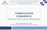 TUBERCULOSIS CONGÉNITA - Sochinf · 60 por 100.000 en países de alta incidencia de TB. Incidencia TBTF en gestantes a nivel mundial 2,1 por 1000 3,6 por 1000 en África 0, 4 x 1000