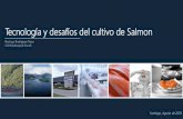 Tecnología y desafíos del cultivo de Salmon · • Algunos temas de la agenda: Transformación digital, Comunicaciones, Seguridad, Logística, Software, Alimentación y Proveedores.